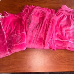 Juicy Couture 3 Piece Pj set